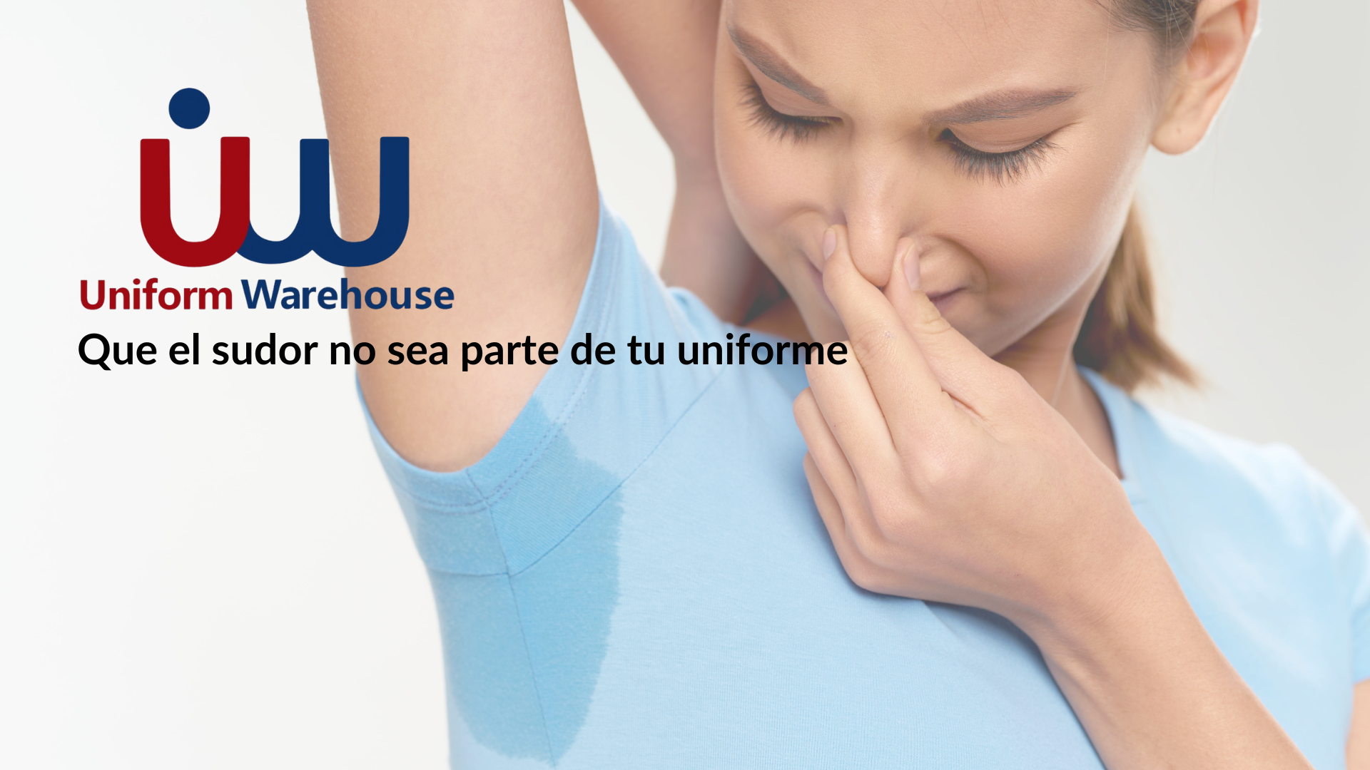 Que el sudor no sea parte de tu uniforme